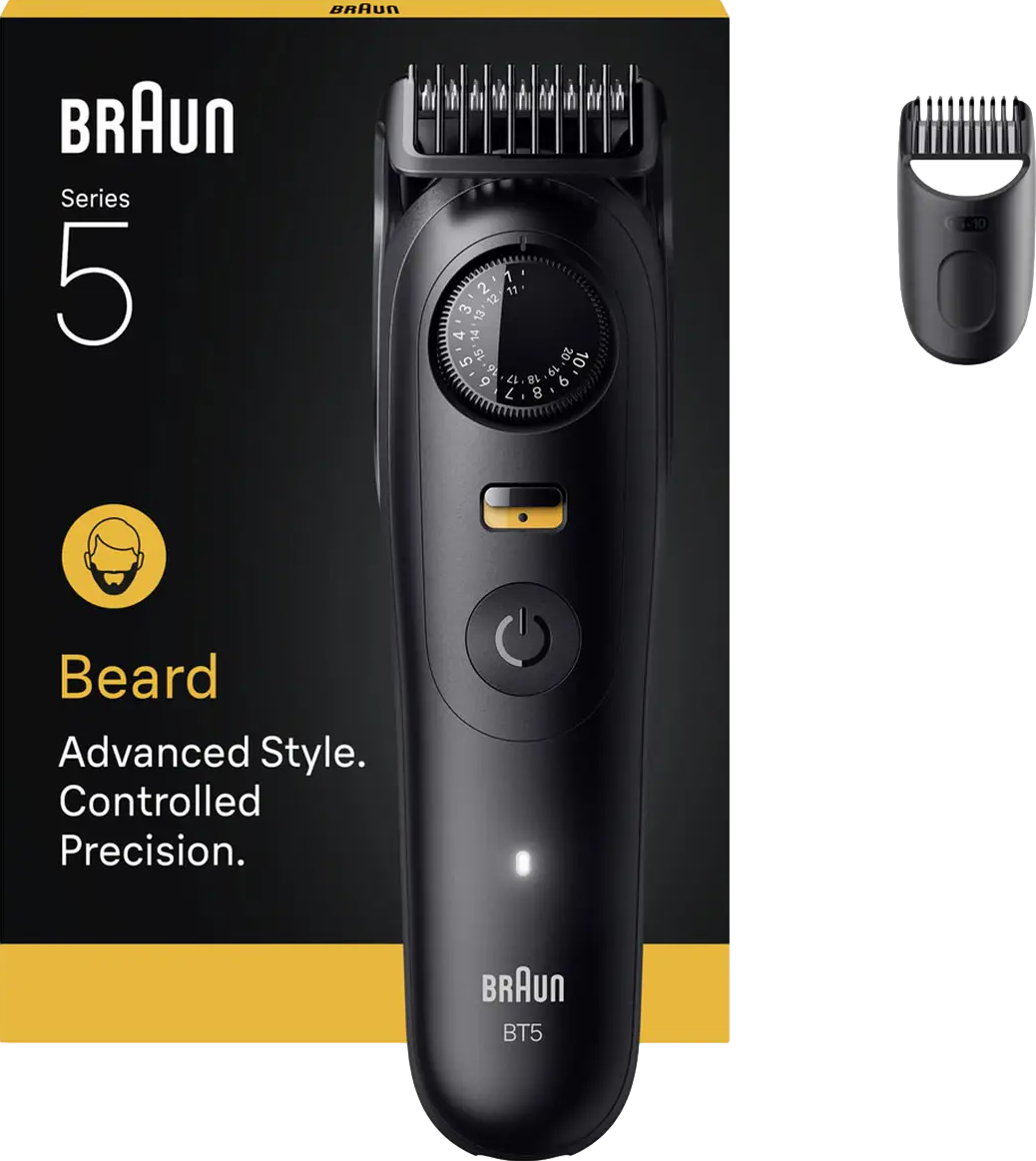 Beard Trimmer with 20 Length Settings & Styling Tools