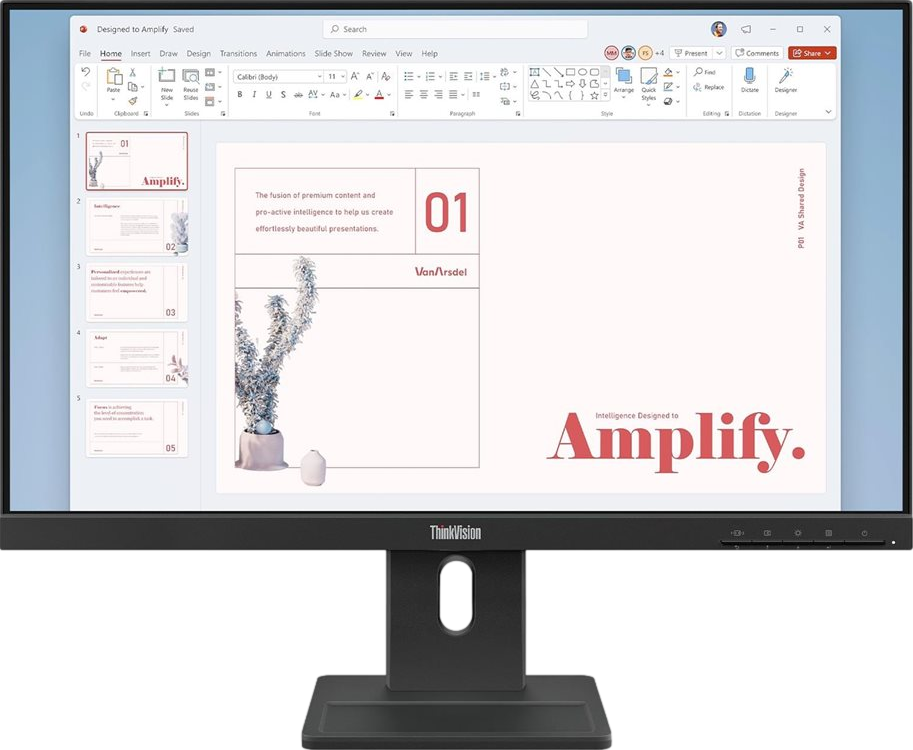 ThinkVision E24-40 LED monitor Full HD 1080p 23.8"