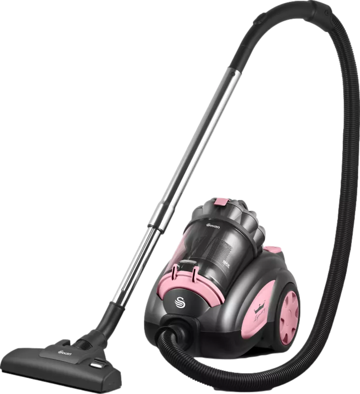 Lynsey's Cleaning Range Cylinder Multi Cyclonic Pet Vacuum Cleaner Pink