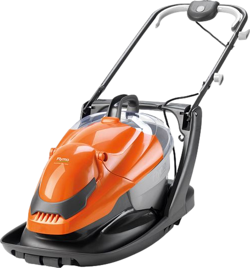 Easi Glide Plus 330v 33cm 13'' Electric Hover Collect Lawnmower Orange