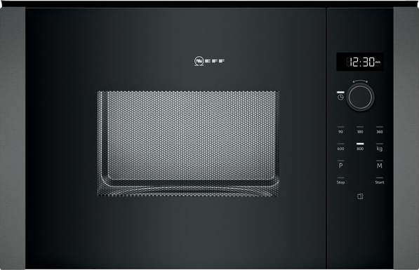 800W Built In Microwave Graphite Grey