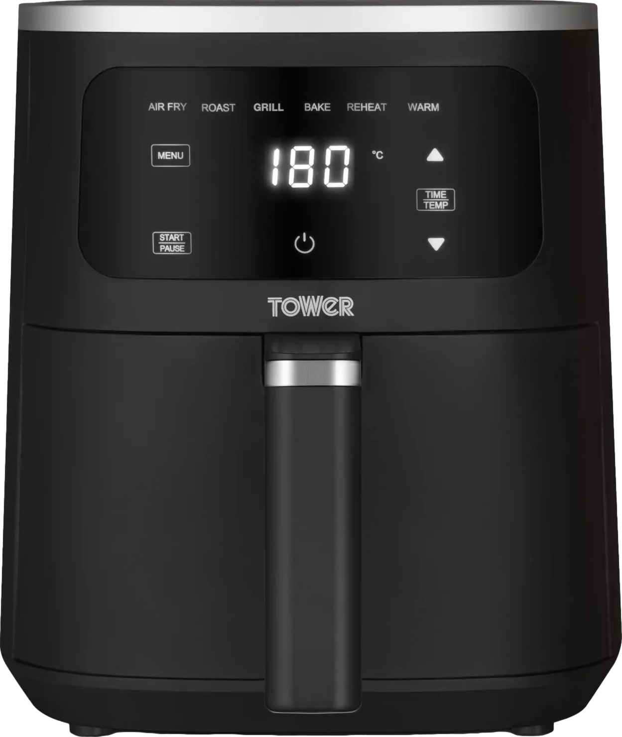 4 Litre Digital Air Fryer Black