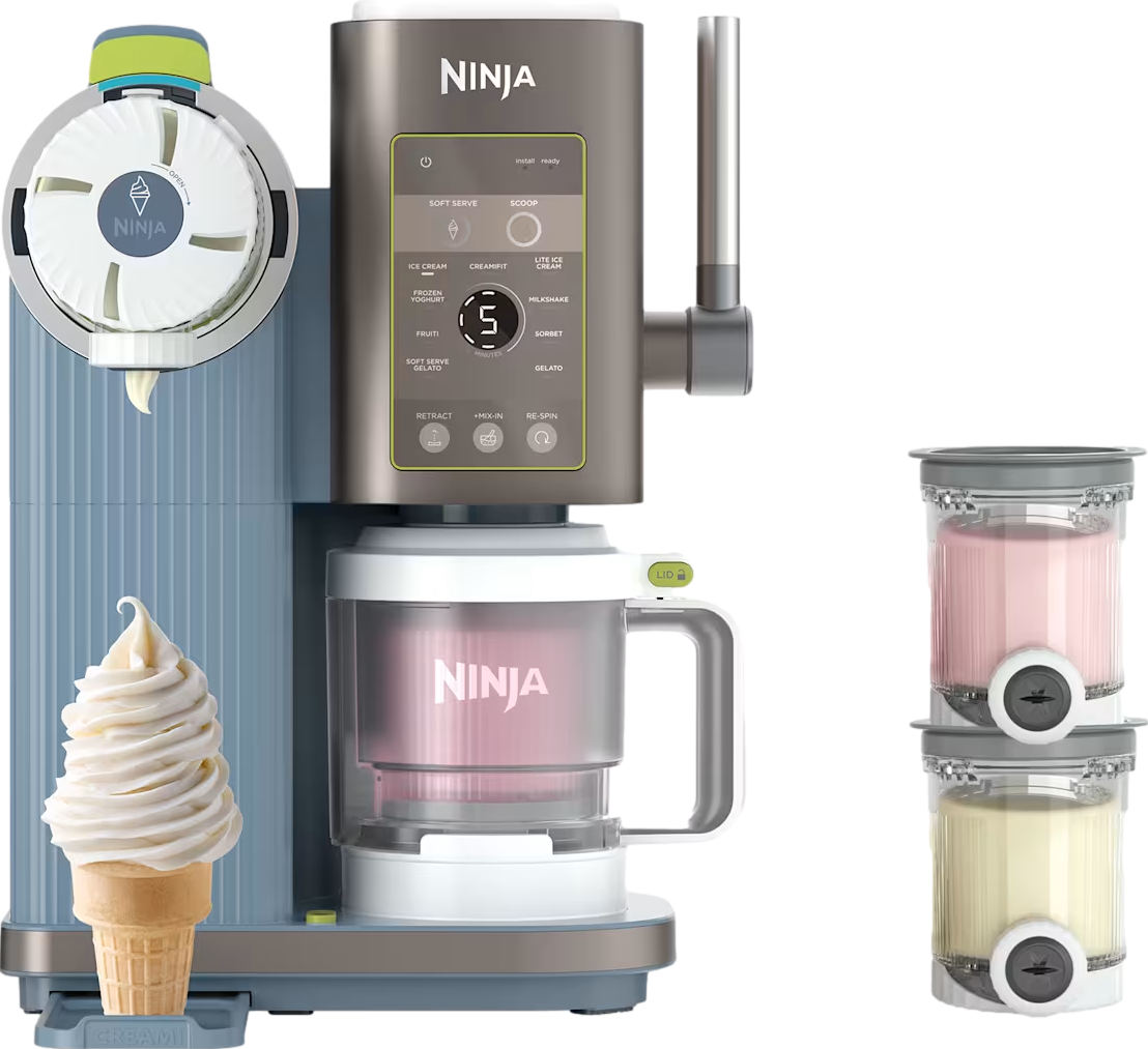 CREAMi Scoop & Swirl Blackberry Lime