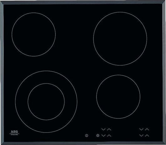 59cm Electric Ceramic Hob Black