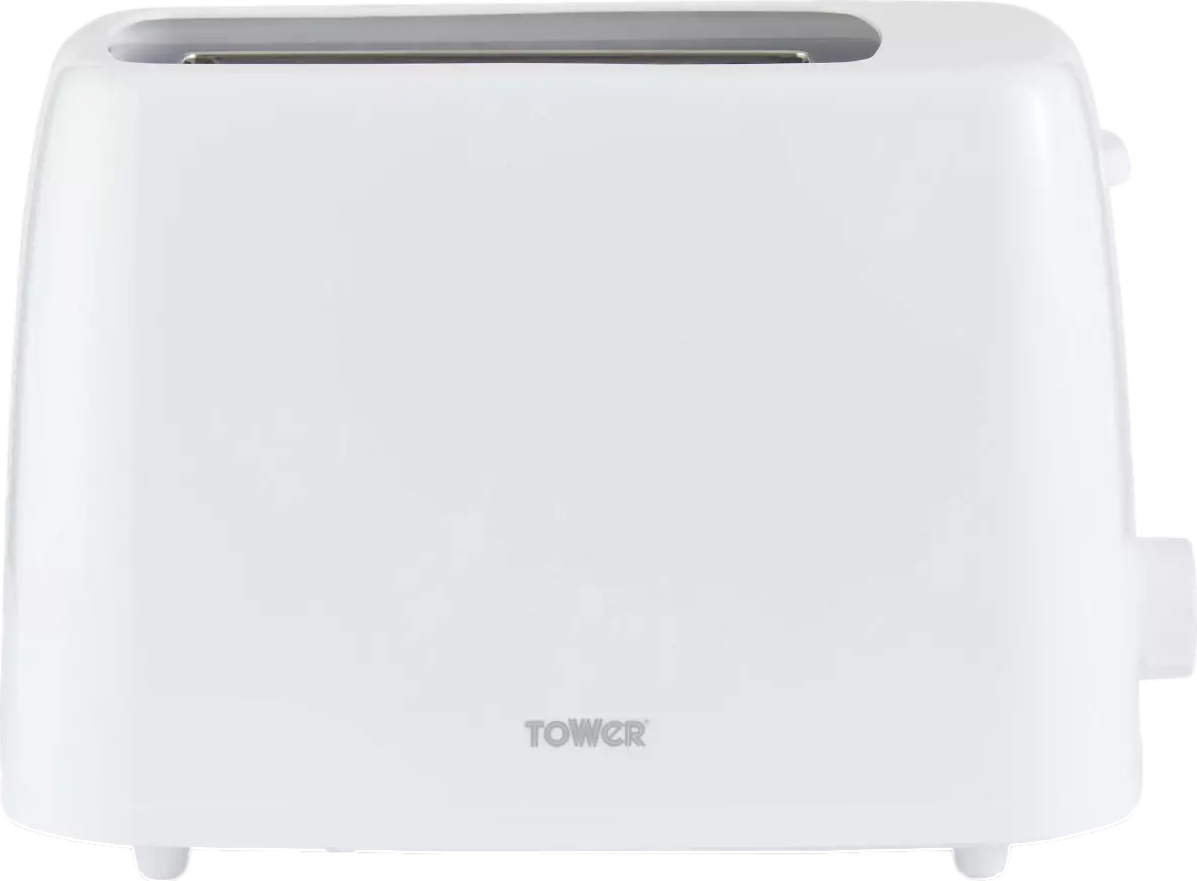 2 Slice Toaster 650W White