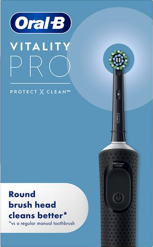 Vitality Pro Electric Toothbrush Black