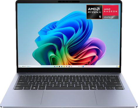 14S 14" Copilot+ Laptop AMD Ryzen AI 5 512GB SSD Blue