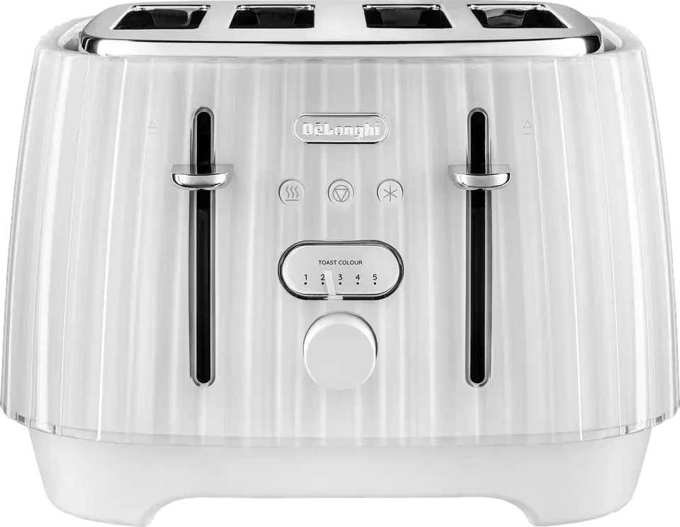 Ballerina 4 Slice Toaster White