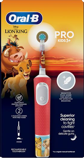 Pro Kids Electric Toothbrush Lion King