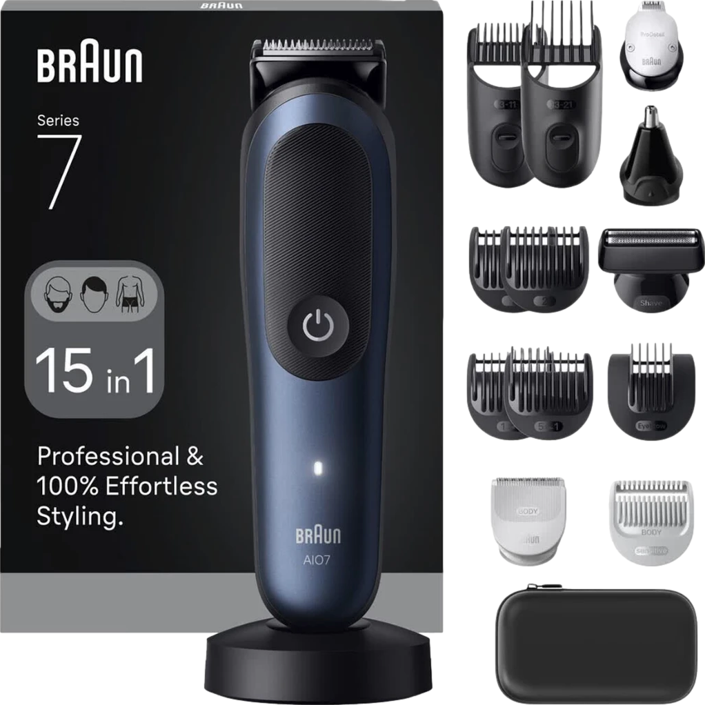 15-in-1 Beard, Hair & Body Grooming Kit
