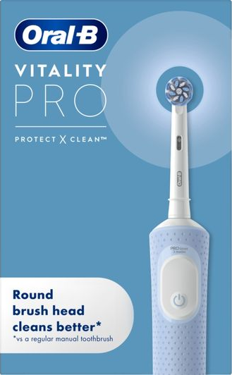 Vitality Pro Electric Toothbrush Blue