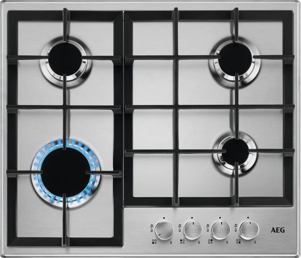 3000 Series 60cm Gas Hob Stainless Steel