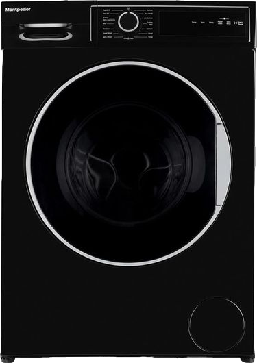 8kg 1400 Spin Washing Machine Black