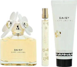 Daisy 3 Piece Gift Set: Eau de Toilette 100ml Body Lotion 75ml Eau de Toilette 10ml