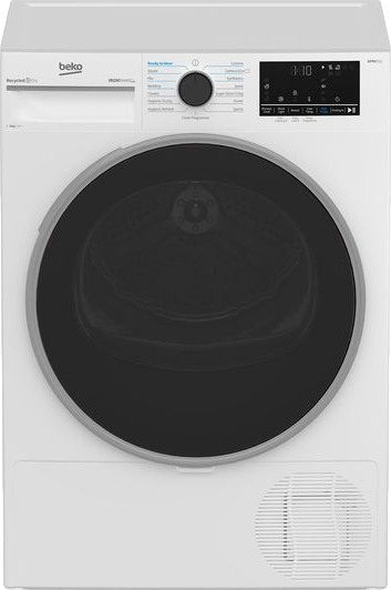 Pro Ironfinish 8kg Heat Pump Tumble Dryer White
