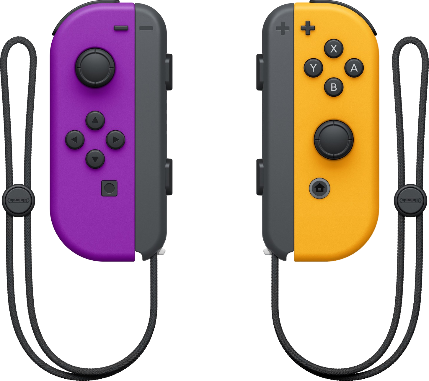 Switch Joy Con Wireless Controllers Purple & Orange