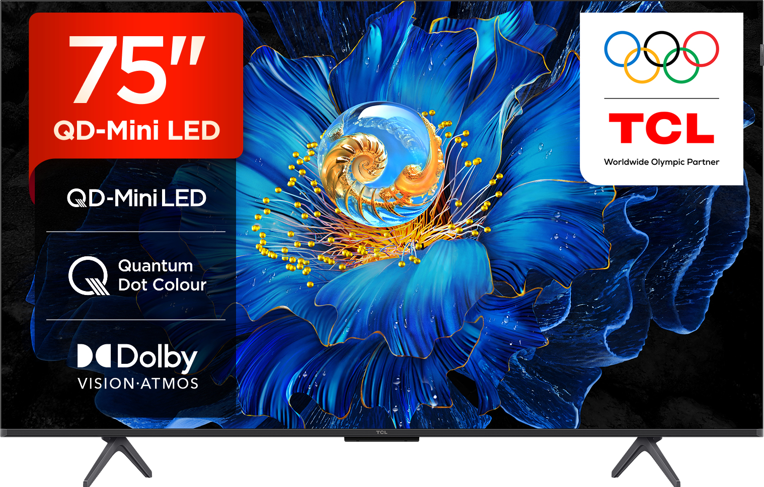C6KS 75" QD-Mini LED 4K HDR Smart Google TV