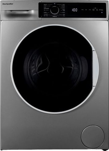8kg 1400 Spin Washing Machine Silver