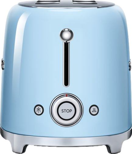 Smeg Four Slice Toaster Pastel Blue thumbnail