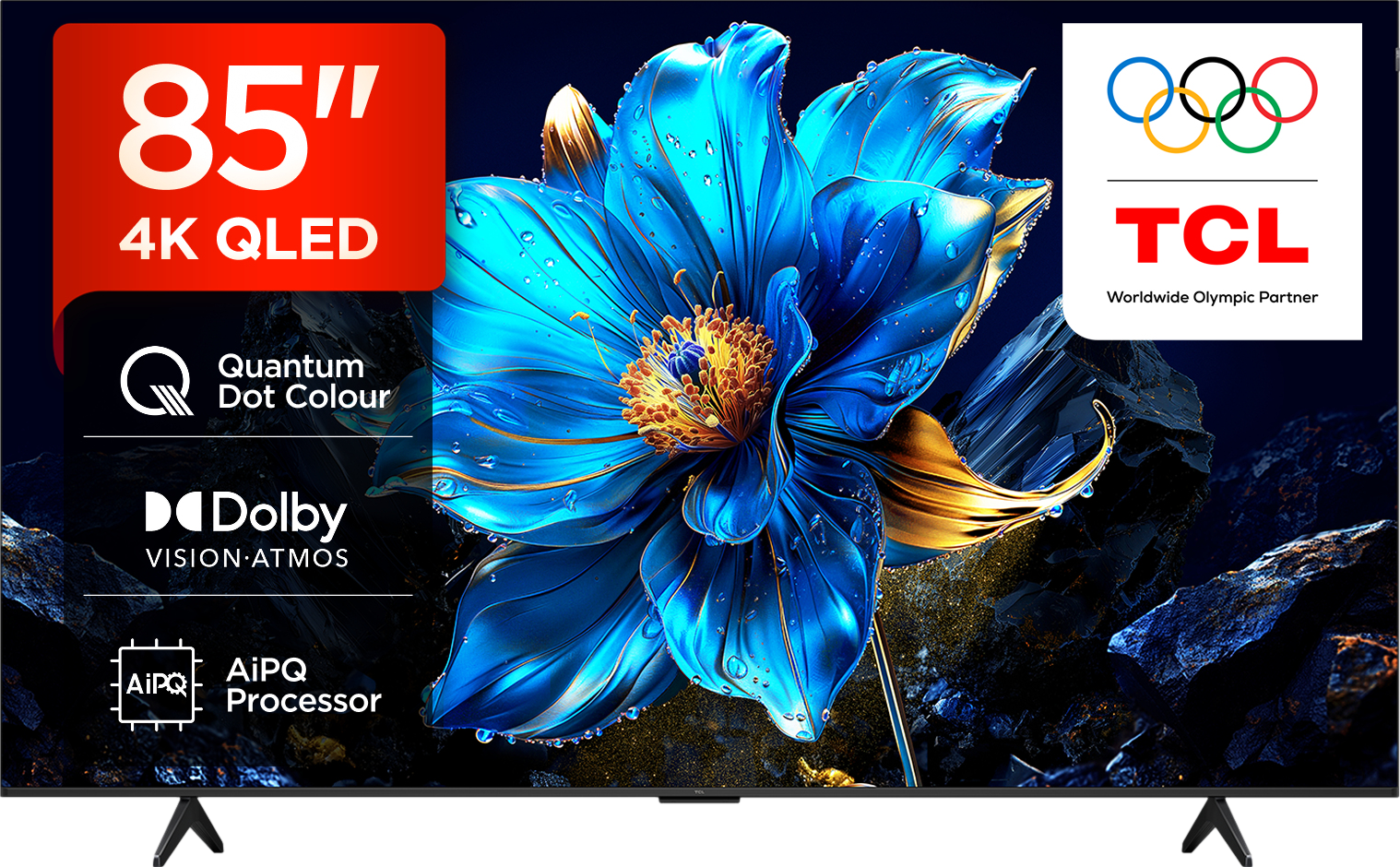85" Smart 4K Ultra HD HDR QLED TV