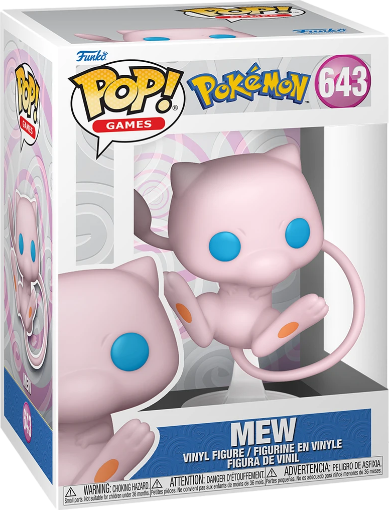Pop! Games Pokemon Mew Vinyl Figure