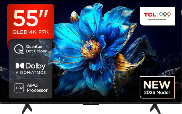 55" Smart 4K Ultra HD HDR QLED TV