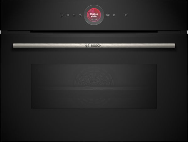 900W Built In Combination Microwave Black