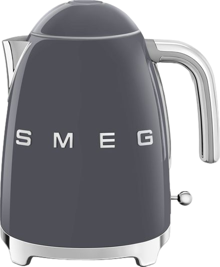 50s Style Retro Kettle Grey