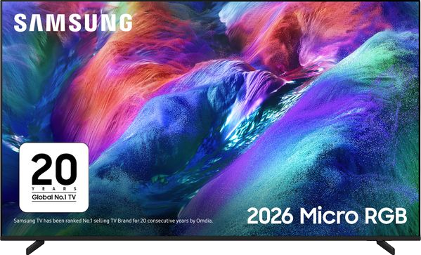 55" Micro RGB 4K Smart AI TV 2026