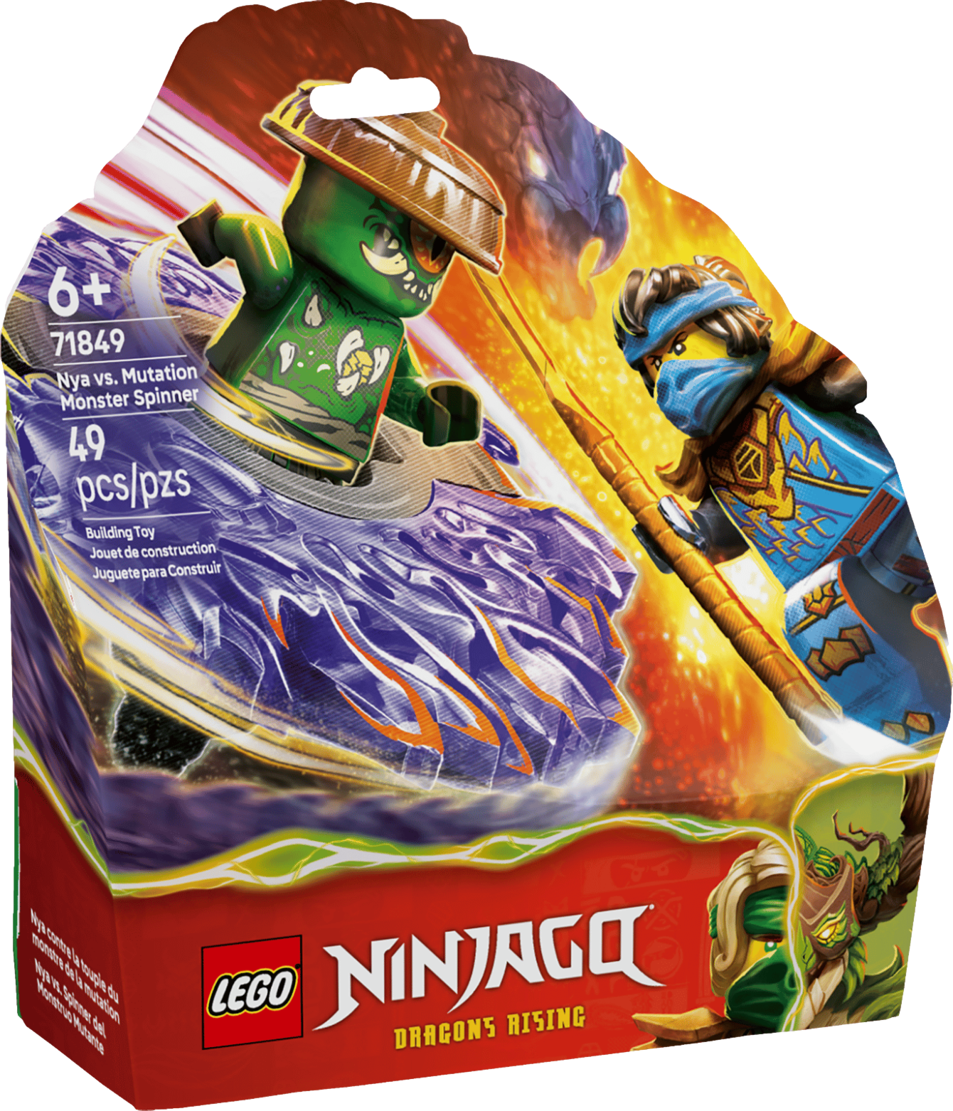 LEGO Ninjago Nya vs Mutation Monster Spinner thumbnail