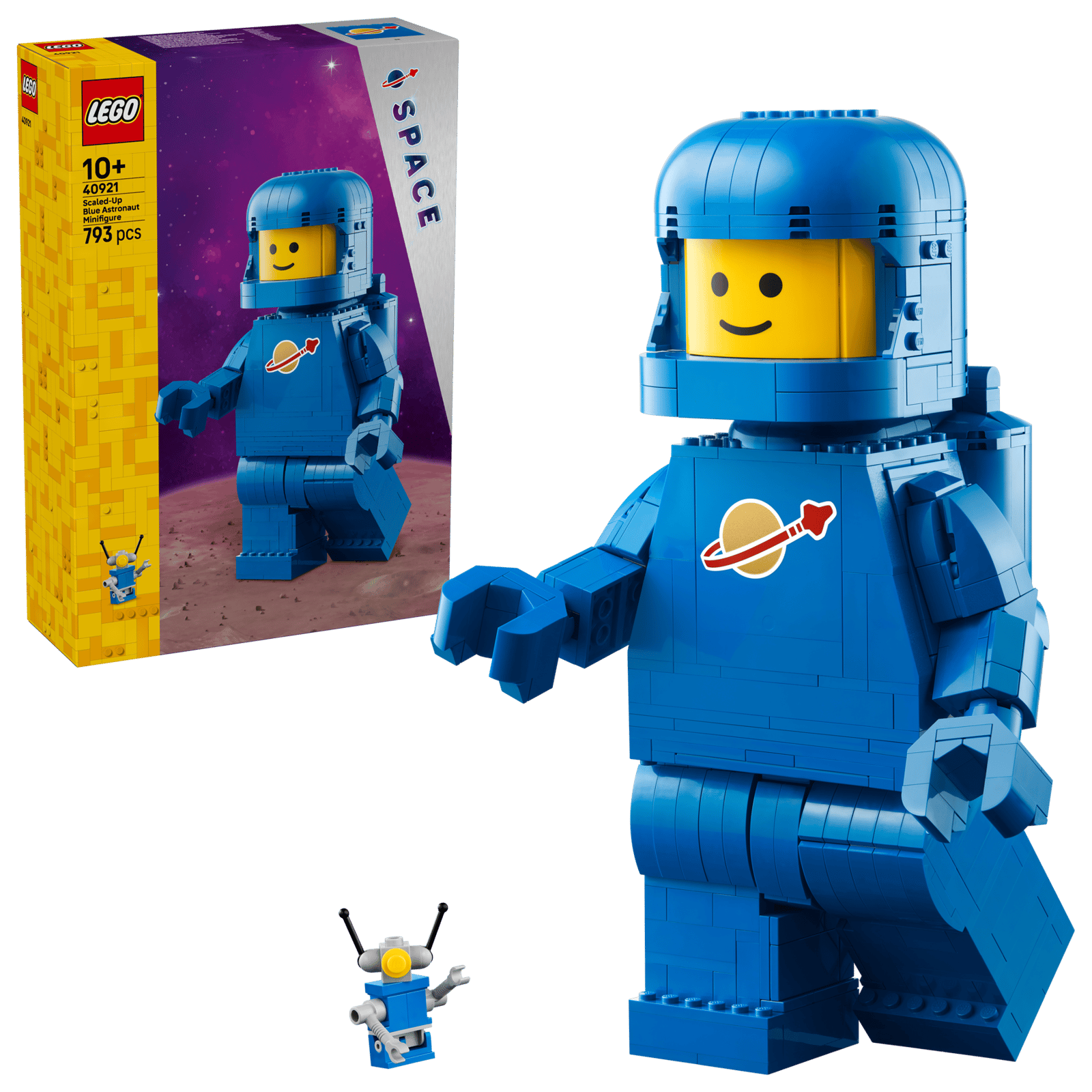 LEGO Minifigures Up-Scaled Blue Astronaut Minifigure thumbnail