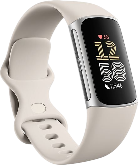 Charge 6 Fitness Tracker Porcelain Silicone Strap Universal