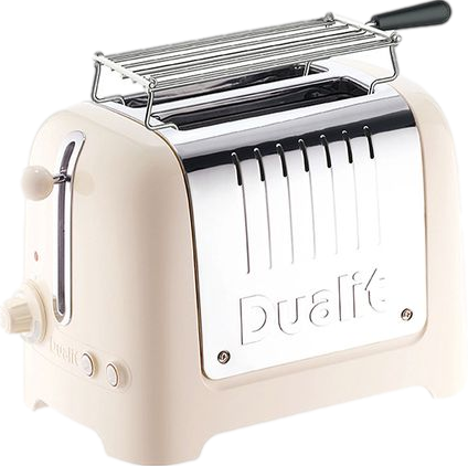 Lite 2 Slice Toaster Canvas White
