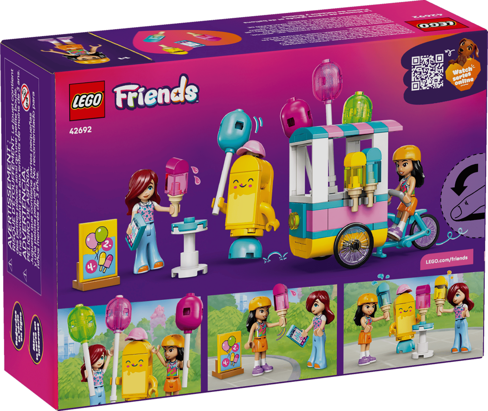 LEGO Friends Ice Cream & Balloon Stand thumbnail