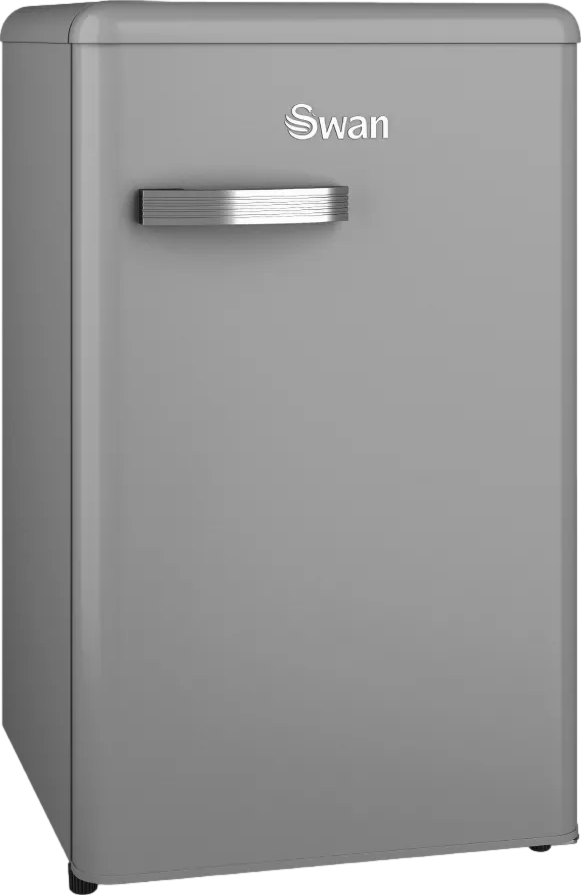 Retro Under Counter Fridge Grey